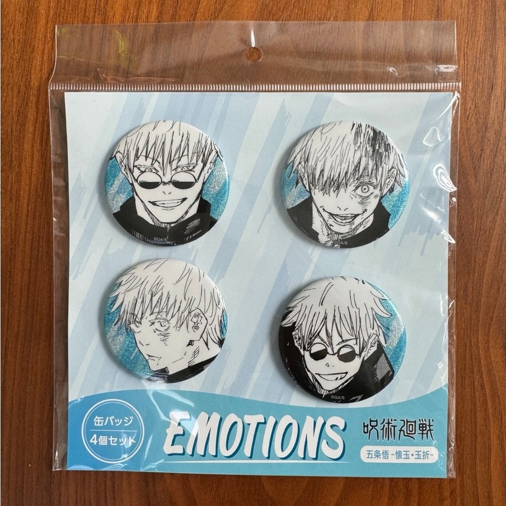 Jujutsu Kaisen Gojo Satoru can badge set buttons NEW